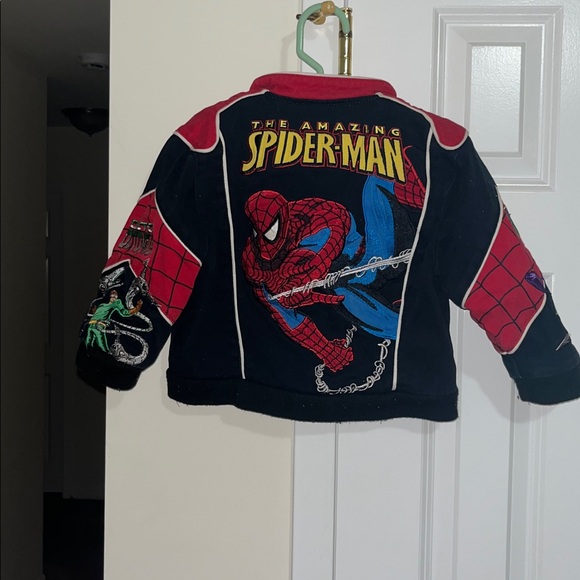 Vintage Authentic The Amazing Spider-Man JH Design Unique Bomber Jacket. - Picture 4 of 4